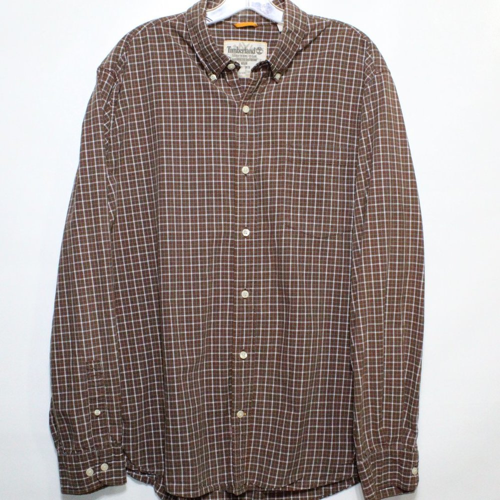 Men's Timberland XL Long Sleeve Button Up